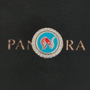 Pandora Gulf Shores shrimp Exclusive Charm Bead S925 Silver with box